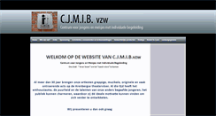 Desktop Screenshot of cjmib.be